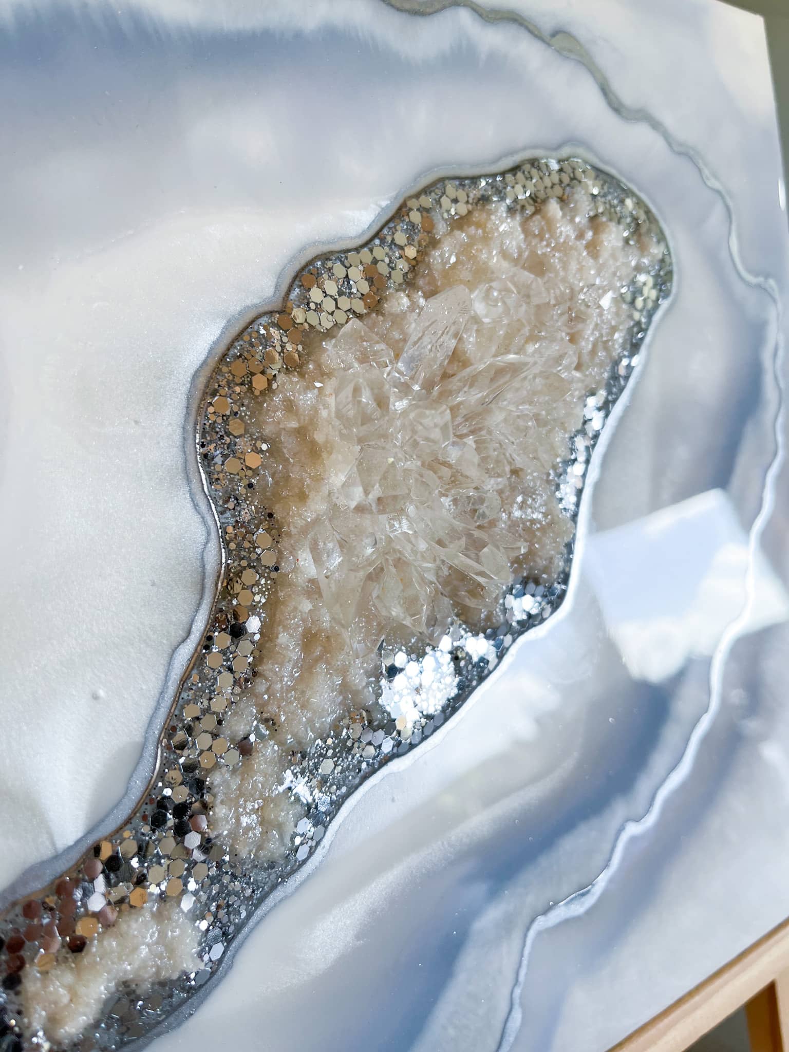 Original Artwork Set Microgeode "Blue Stone" A1 - Imagen 3