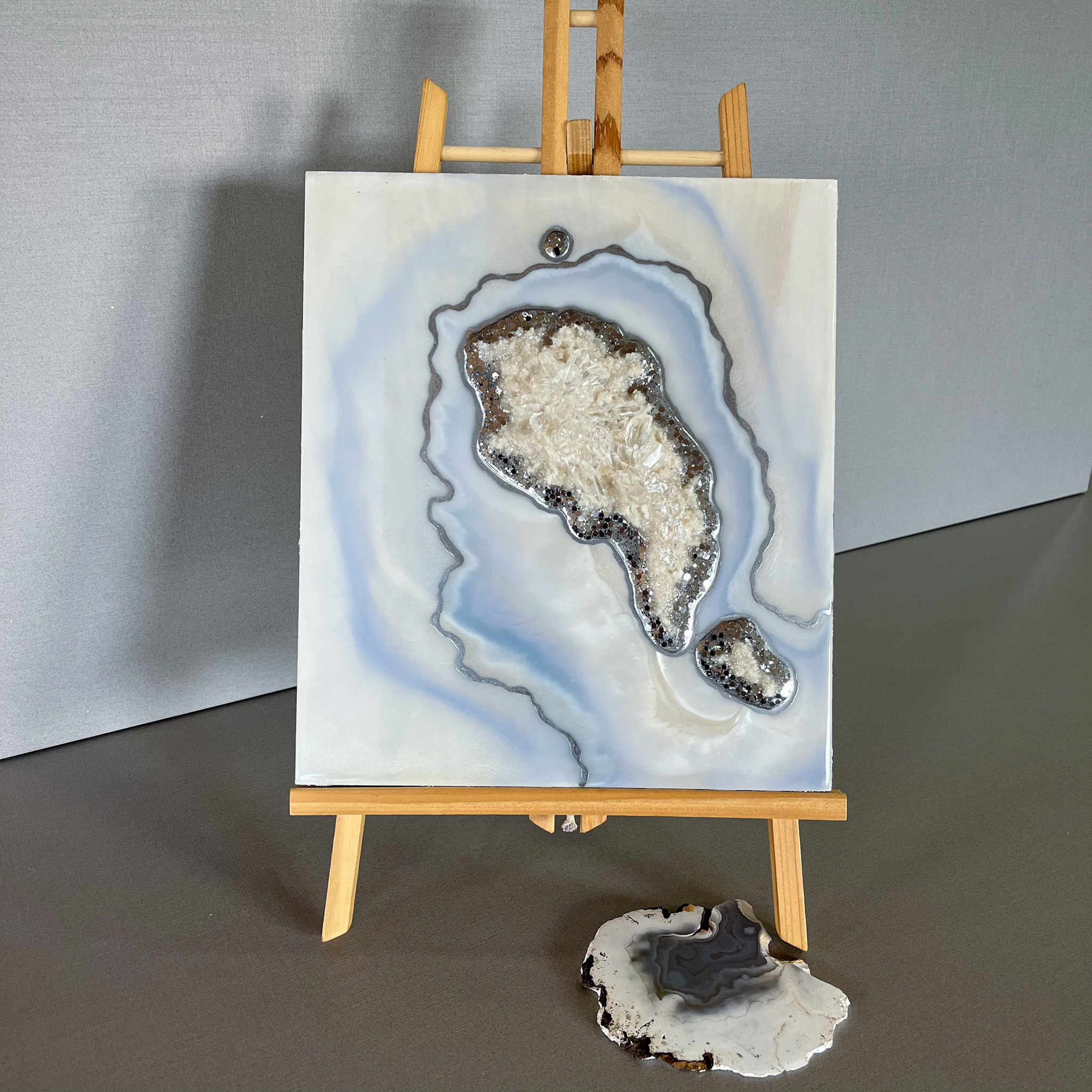 Original Artwork Set Microgeode "Blue Stone" B2